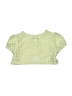 Blueberi Boulevard 100% Polyester Green Short Sleeve Blouse 18-24 MO / 24 MO - photo 2