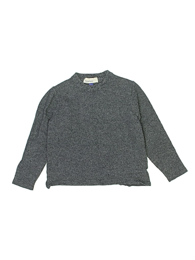 Pre-owned Assorted Brands Kids' Wool Sweater In Gray