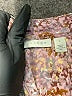 Hinge 100% Viscose Brown Long Sleeve Blouse Size S - photo 7