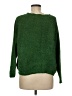 Unbranded 100% Polyester Green Pullover Sweater Size M - photo 2