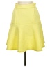 Lulus Solid Yellow Casual Skirt Size S - photo 1