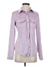 Guess Purple Long Sleeve Blouse Size S - photo 1