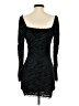 Shein Animal Print Black Cocktail Dress Size 2 - photo 2