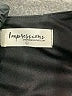 Impressions Solid Black Cocktail Dress Size L - photo 8