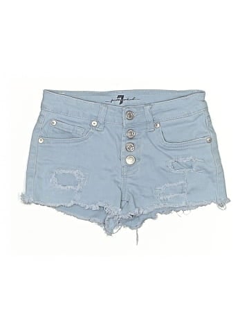7 For All Mankind Denim Shorts (view 1)