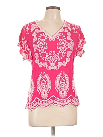 Solitaire Short Sleeve Blouse (view 1)