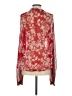 Free People Red Long Sleeve Blouse Size S - photo 2