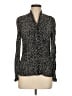 Maje Polka Dots Black Long Sleeve Blouse Size Med (2) - photo 1