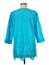 Chico's Teal 3/4 Sleeve Blouse Size Med (1) - photo 2