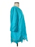 Chico's Teal 3/4 Sleeve Blouse Size Med (1) - photo 4