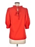 Crosby Red 3/4 Sleeve Blouse Size M - photo 2
