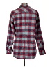Columbia Plaid Red Long Sleeve Blouse Size L - photo 2
