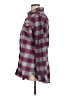 Columbia Plaid Red Long Sleeve Blouse Size L - photo 5