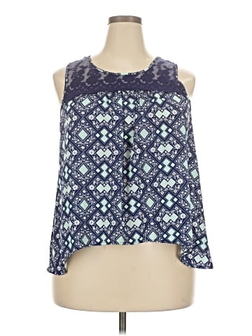 Xhilaration Sleeveless Blouse (view 1)
