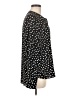 Sanctuary Polka Dots Black Long Sleeve Blouse Size M - photo 4