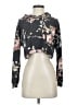 Charlotte Russe Floral Black Pullover Sweater Size S - photo 1