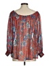 Doncaster Collection 100% Polyester Red 3/4 Sleeve Blouse Size 6 - photo 2