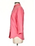 Anne Carson 100% Silk Pink 3/4 Sleeve Silk Top Size S - photo 5