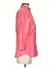 Anne Carson 100% Silk Pink 3/4 Sleeve Silk Top Size S - photo 4