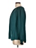 alex & lili 100% Polyester Teal Long Sleeve Blouse Size L - photo 5