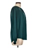 alex & lili 100% Polyester Teal Long Sleeve Blouse Size L - photo 4