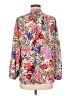 Chenault 100% Polyester Floral Ivory Long Sleeve Blouse Size M - photo 2