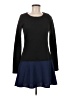 Allison Collection 100% Polyester Color Block Black Casual Dress Size M - photo 1