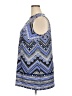 B-Design Blue Sleeveless Blouse Size 2X - photo 5