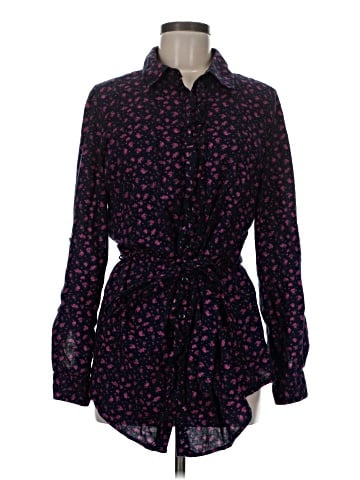 Faded Glory Long Sleeve Button-Down Shirt (view 1)