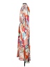 Alexis 100% Polyester Print Orange Casual Dress Size XXS - photo 5