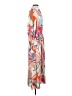 Alexis 100% Polyester Print Orange Casual Dress Size XXS - photo 4