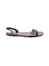 Steve Madden 100% Polyurethane Silver Tan Sandals Size 8 - photo 1