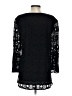 Finley Black 3/4 Sleeve Blouse Size S - photo 2