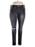 Express Gray Jeans Size 16 - photo 1