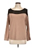 Love Sweet Brown Long Sleeve Top Size L - photo 1