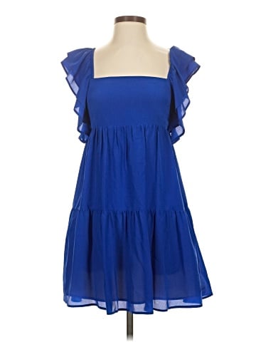 Lavender Brown Casual Dress (view 1)