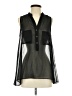 Aryn K. 100% Polyester Black Sleeveless Blouse Size S - photo 1