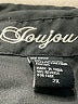 Odyn 100% Polyester Black Trenchcoat Size 2X - photo 6