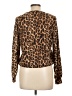 Olivia Rae Animal Print Brown Pullover Sweater Size L - photo 2
