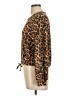 Olivia Rae Animal Print Brown Pullover Sweater Size L - photo 5