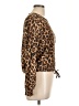 Olivia Rae Animal Print Brown Pullover Sweater Size L - photo 4