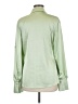 Eye Candy Green Long Sleeve Blouse Size M - photo 2
