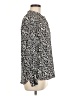 Ann Taylor LOFT Animal Print Black Long Sleeve Blouse Size M - photo 4