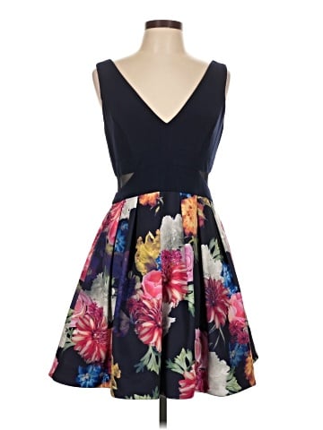 Xscape Cocktail Dress (view 1)