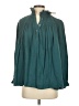 Assorted Brands Teal Long Sleeve Blouse Size XS - photo 1
