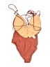 J.Crew Solid Orange One Piece Swimsuit Size 14 - photo 2