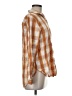 Universal Thread Plaid Orange Long Sleeve Button-Down Shirt Size M - photo 4