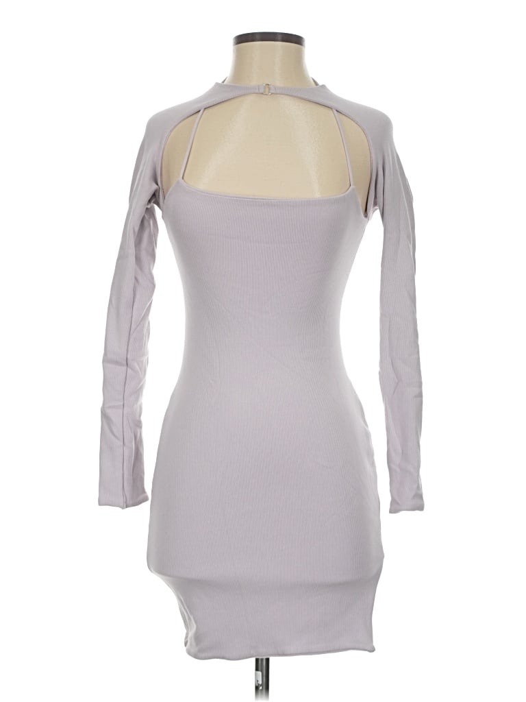 Oh Polly Cocktail Dress - Bodycon: Gray Dresses - Used - Size 4