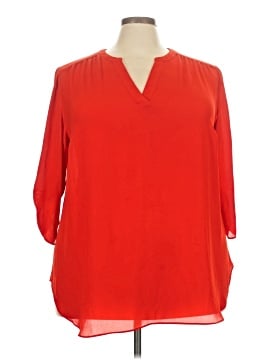 Worthington 3/4 Sleeve Blouse (view 1)