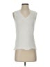 Doncaster Collection Silver Sweater Vest Size S - photo 1